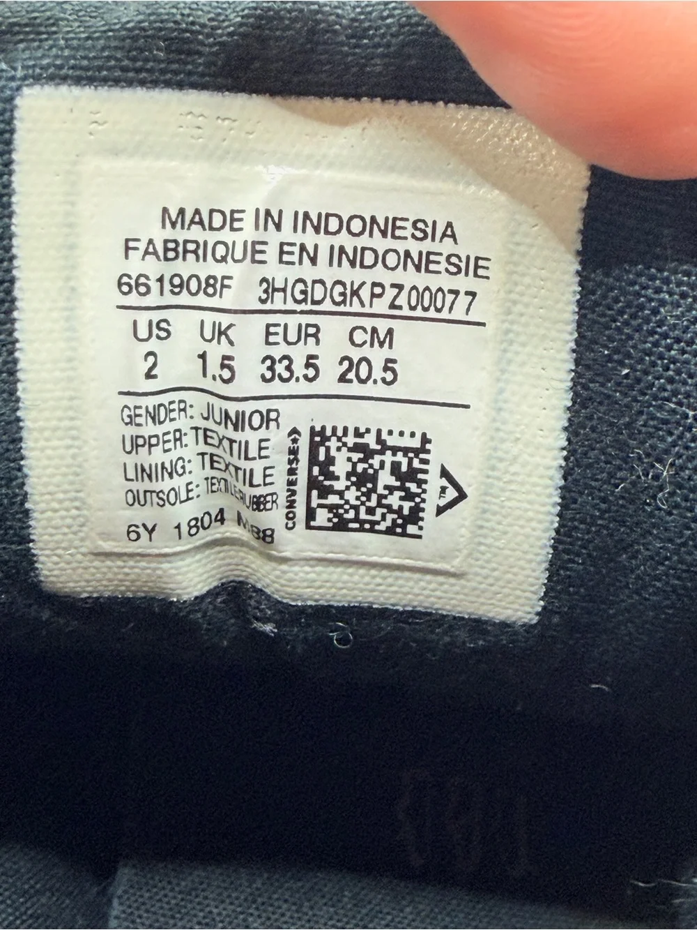 Converse classic kids